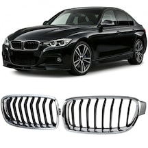 Bmw F30 2012-2019 Krom-siyah Ön Panjur