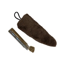 Kedi Oyuncağı Kedi Otlu Peluş Kuyruk 18-20 Cm Kahverengi