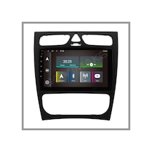 Govimaks Mercedes W203 Clk Siyah 2002-2006 Uyumlu 6 Gb Ram 128 Gb Hafıza Androıd Multımedıa Teyp 9"