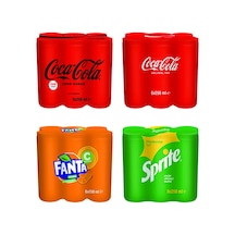 Coca Cola Kutu Karma Mix-2 24x250 Ml