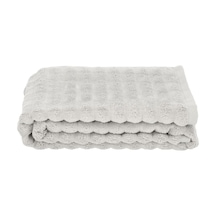Banyo Havlusu 140 X 70 Cm Yumuşak Gri Çok Renkli