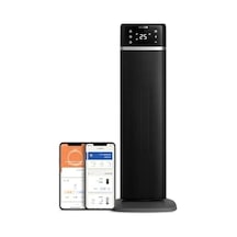 Bağlantılı Kule Fan Isıtıcı, 2000w Güç Ve 60 Salınım Özelliği 0.5 Mm