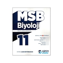 Eğitim Vadisi 11. Sınıf Biyoloji Msb Multi Soru Bankası