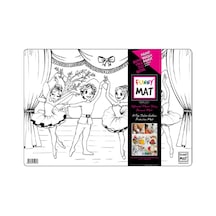 Funny Mat - Dansçılar - 33,5x48cm - Rxlu-586968