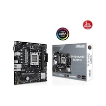 Asus Prıme A620m-k Amd A620 Am5 Ddr5 6400 Hdmı, Analog M2 Usb3.2 Aura Rgb