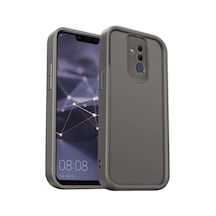 Huawei Mate 20 Lite Uyumlu Kılıf Viera Silikon - Gri