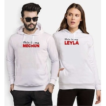 Tshirthane Leyla Mecnun Erkek Sevgili Kombinleri Kapüşonlu Kombi