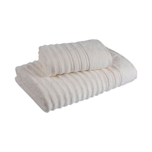 Fialka Long Twist Dalgalı Havlu 2'li Beyaz 50x90