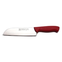 Santoku Şef Bıçağı 61195 Kırmızı