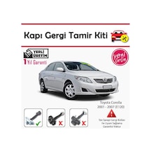 Barrer Toyota Corolla E120 Kapı Gergi (Limitör) Tamir Kiti 2001-2007