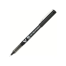 Pilot V5 Hi-tecpoint Iğne Uçlu Kalem 0.5 Mm - Siyah Siyah