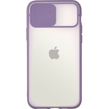 Apple Uyumlu iPhone Xs Kapak Lensi Açılır Kapanır Kamera Korumalı Silikon Kılıf