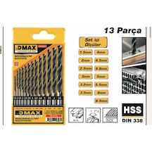 Dmax Metal Matkap Ucu Set 13 Parça
