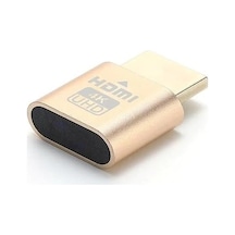 Hdmı 4k Uhd Dummy Plug Minning Bitcoin Sanal Monitör Ekran Kartı Emülatörü Maksimum Çözünürlük 4k Uhd 4096 X 2