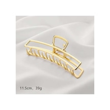So-much Yeni Trend Zarif Metal Mandal Toka Büyük Boy Metalik Gold - 607789038 Metalik Gold - 607789038 Metalik Gold