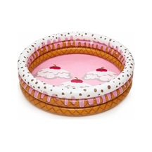 Bestway Çocuk Havuzu 3 Bölmeli Pasta Desenli 160X38 CM