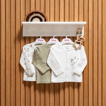 Tiffany Baby Farm Village Theme 3'lü Hırka 51027 Ekru