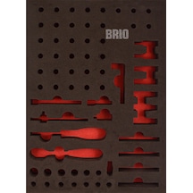 Brio Lokma Set 1/4-109 Parça B Line Sünger Yatak Boş