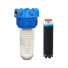 Aquafer 10'' Aktif Karbon Tüp Su Filtresi 1 İnc Su Tatlandırıcı