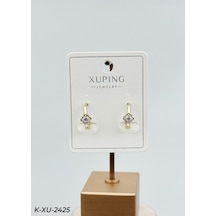 Küpe Metal Zarif Hediye Model E3a583 Çok Renkli