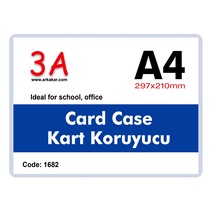 A4 Card Koruyucu 3a 1682 10lu Pk.