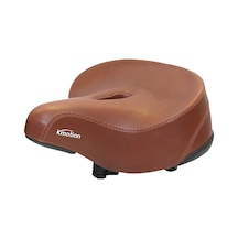 Suntek Comfort Wide Big Bum Soft Cruiser Bisiklet Selesi Bisiklet Kahverengi