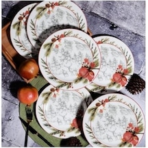 Kosova Ylb1116 Yuvarlak Servis Tabağı 26 Cm 6 Lı