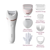 Philips BRE720/05 Epilatör (Yüz+Koltuk alti+Bikini Bölgesi+Bacak)Islak-Kuru,Işıklı,Kablosuz