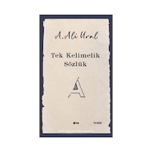 Tek Kelimelik Sözlük - Ezjı-761507