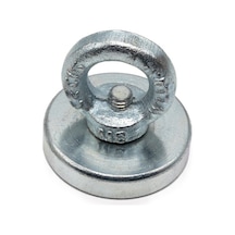 Ø48 Mm Halkalı Mıknatıs - Neodyum Pot Mıknatıs