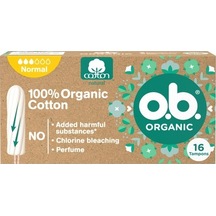 O.B Organic Tampon Normal 16'lı