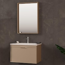Orka Clay 80 Cm Mdf Sahra Banyo Dolabı Takımı Çok Renkli