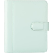 Organizer Ajanda Tarihsiz Çizgili 4 Halkalı 19.5x23 CM - Su Yeşili