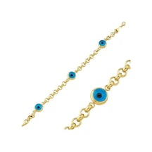 Altın Nazar Boncuğu Bileklik - 722000011146 Altın