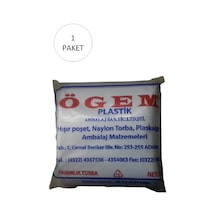 Hubrendy Tedarik Bakkaliye Naylon Torba Yarımlık 14x27 Cm 1 Kg 1 Paket Takriben 360 Adet