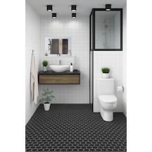Yakut Stil 60x45 Beyaz Raflı Banyo Aynası Beyaz