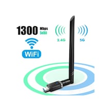 Lexroo Livx Usb Wifi Pro Sinyal Yakınlaştırıcı Güçlendirici Adaptör Kart 1300 Mbps Ep-ac1686