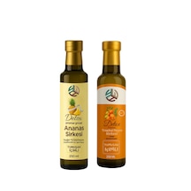 Promar  Tropikal Meyve Sirkesi 250 ML + Ananas Sirkesi 250 ML