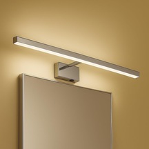 Kanarya 40 Cm 8w Led Ayna &amp Resim Apliği Krom / 4200k Gün Işığı, 720 Lümen, Ip45 Su Korumalı, 64w Eşdeğer, Çok Renkli