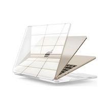 Macbook Air 15,3 İle Uyumlu M5 A3448 M4 A3241 M3 A3114 M2 A2941 Polikarbonat Sert Koruyucu Çizilme Ve Darbe Önleyici Kılıf Super Şeffaf, 15 İnç 2023-2026 Belirtilmemiş