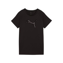 Puma Sequıns Tee Kadın Günlük Tişört 69457601 Siyah