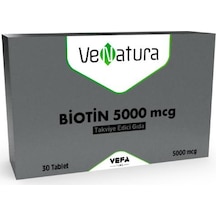 Venatura Biotin 5000 Mcg 30 Tablet