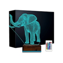Luvivia Fil 3d Lamba - Masa Gece Lambası V4 Şeffaf