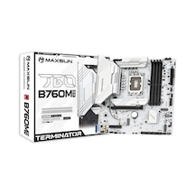 Maxsun Termınatör B760m D4 Ice Ddr4 Hdmı-dp Pcıe 4.0 1700p Matx Beyaz