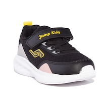 Jump 28110 Siyah Pembe Ortopedik Günlük Kız Çocuk Spor Ayakkabı Siyah - Pembe