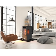 Eco Plus Fan 8 Kw / Manuel Pelet Ve Odun Sobası / Baba's Stove Eco Plus Fan 8 Kw / Manual Pellet & Wood Stove / Baba's Stove
