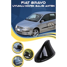 Fiat Bravo Uyumlu Oto Balık Sırtı Anten Elektrikli Köpekbalığı Balina Tavan Anten
