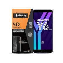 Blogy Y6 2018 İle Uyumlu Flexi 5d Ekran Koruyucu