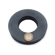 Ferrit Kömür Halka Mıknatıs - Ø120x60x20 mm