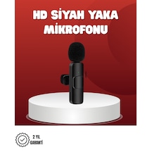 Lexroo 2 Li Kablosuz Yaka Mikrofonu Apple iPhone Uyumlu İçin Profesyonel Video Ses